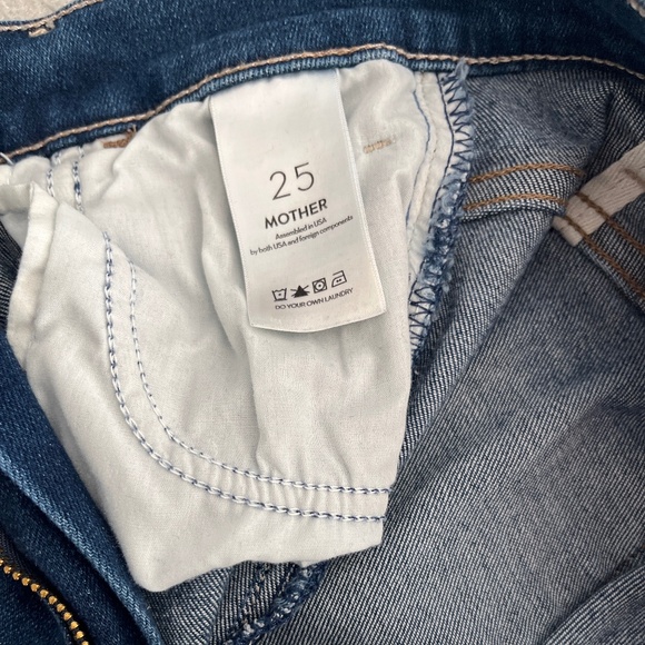 Mother Denim The Hustler Ankle Fray Home Movies - Picture 6 of 11